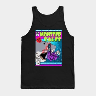 Monster Tales Comic book cover Tank Top